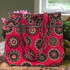 Vera Bradley Tote Cupcakes Pink